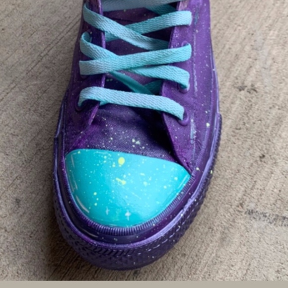 Converse Sneaker Customs "Space Cadet" W10 M8.5 - Picture 6 of 6
